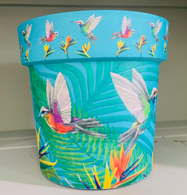6" Recycled Material Pots