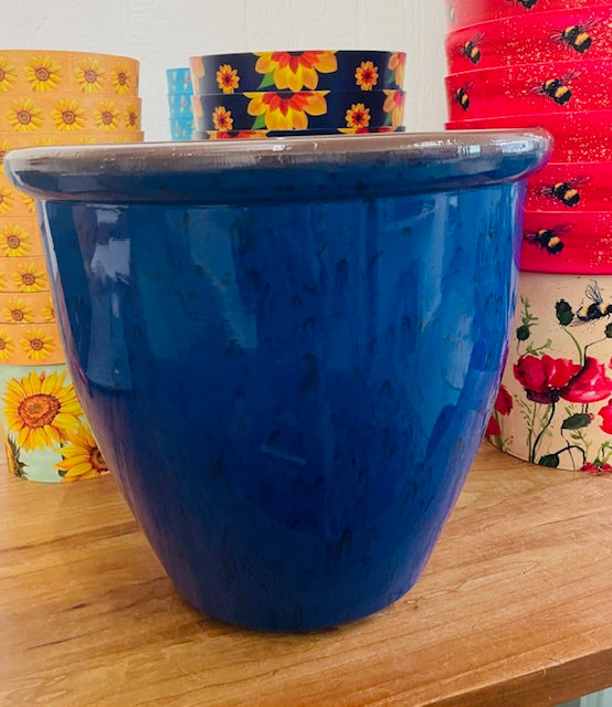 12" Recycled Materials Pots