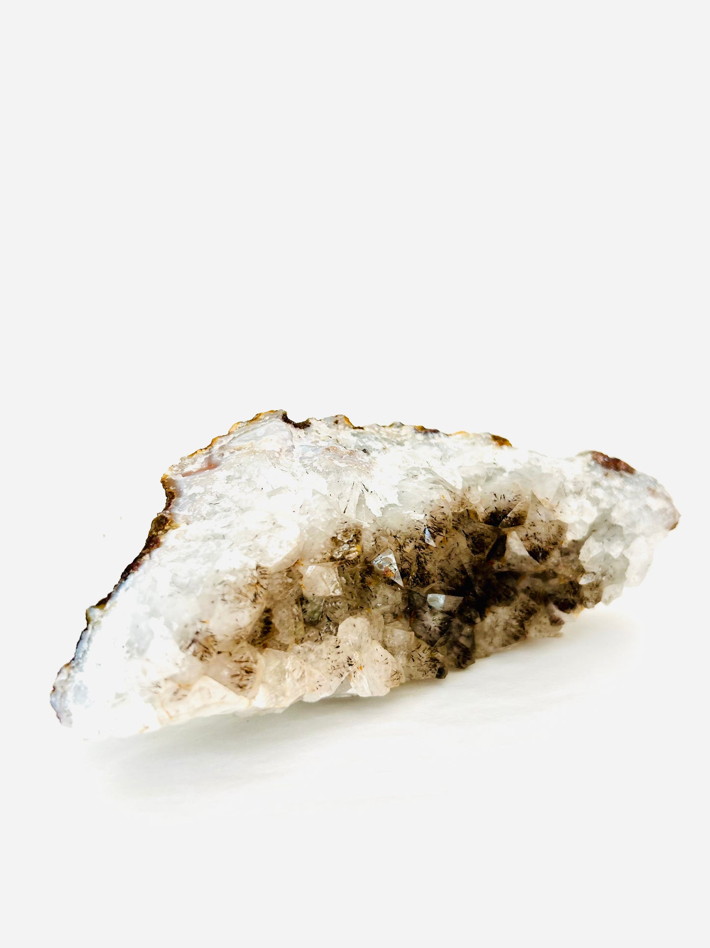Amethyst & Smokey Quartz Clusters Moroccan