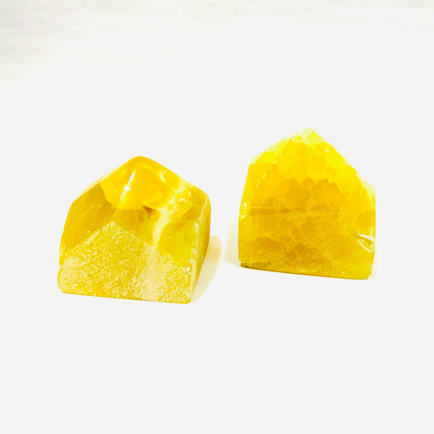 Lemon Calcite Points
