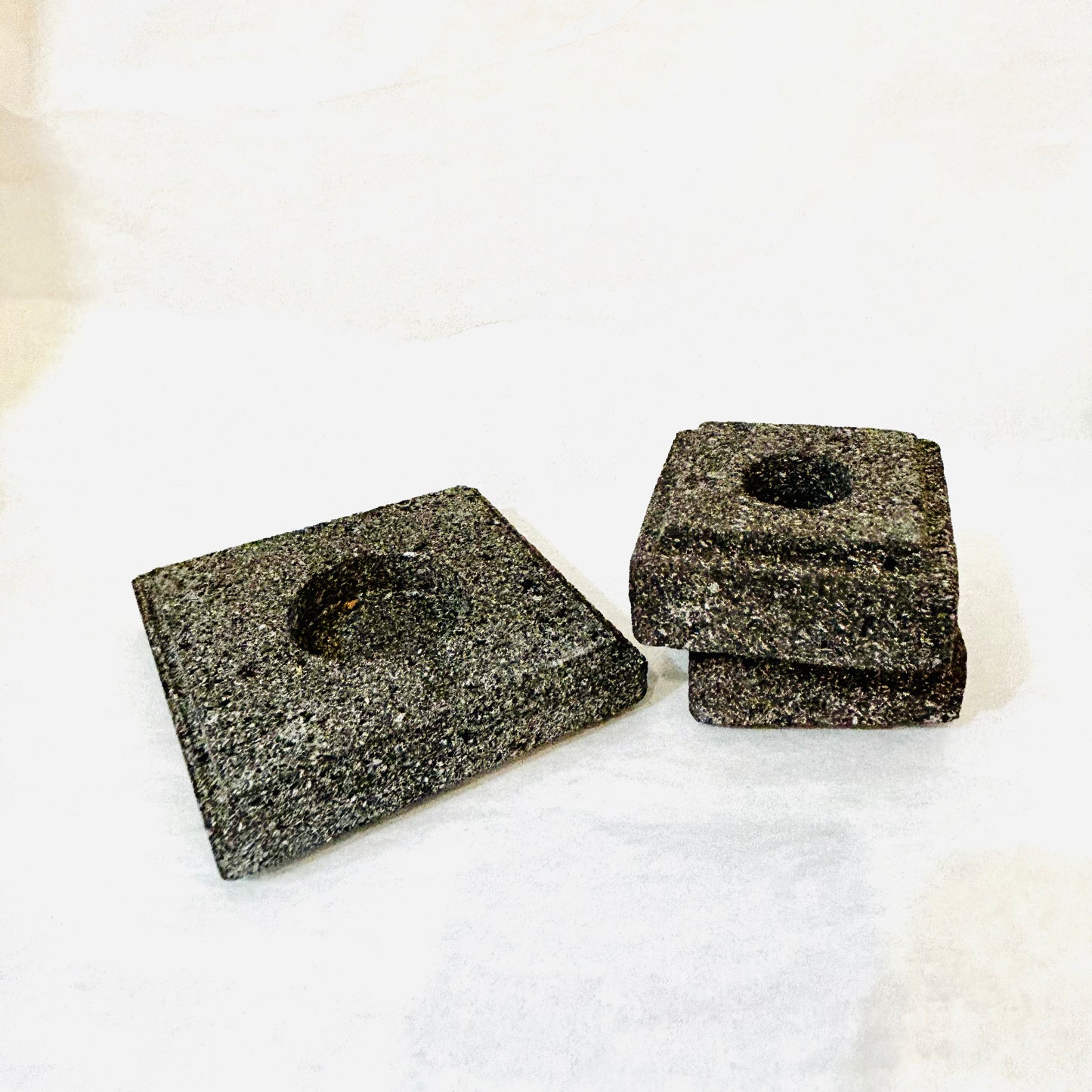 Lavastone Candle Holder