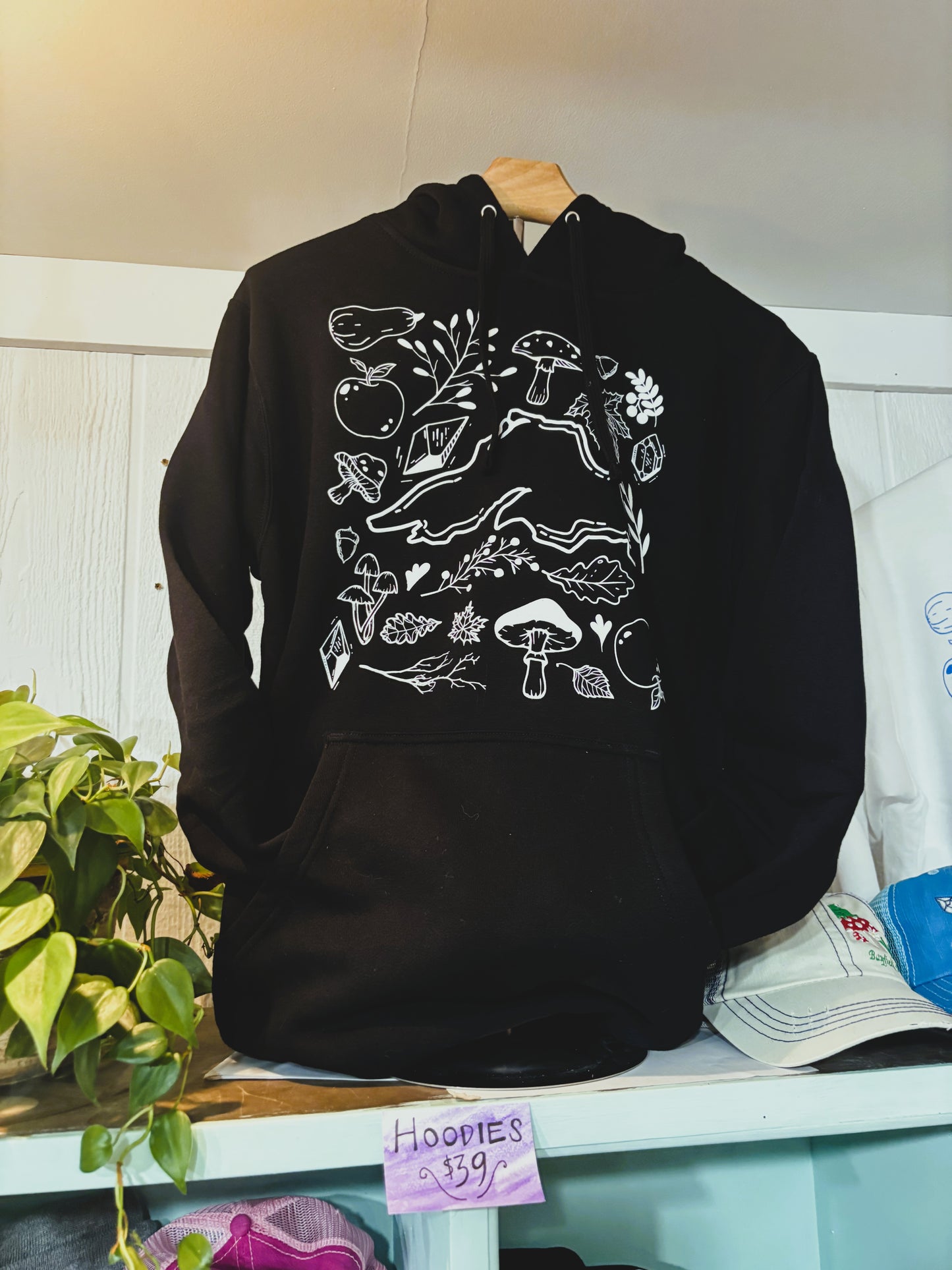 Lake Superior Hoodie ~ Black