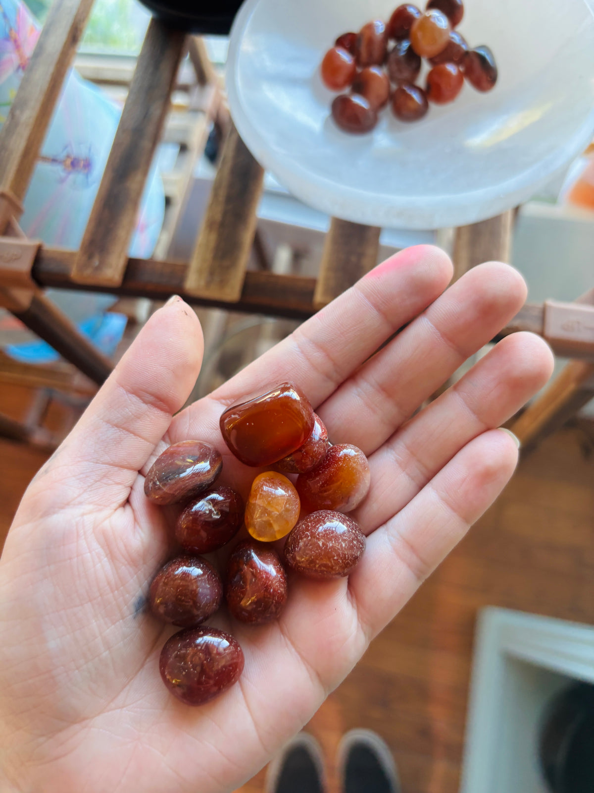 Carnelian Tumbled ~ Madagascar