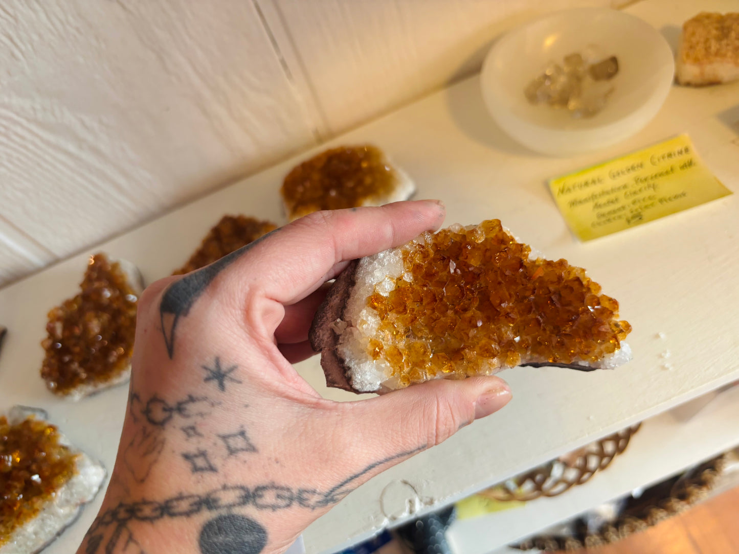Citrine Clusters ~ Brazil