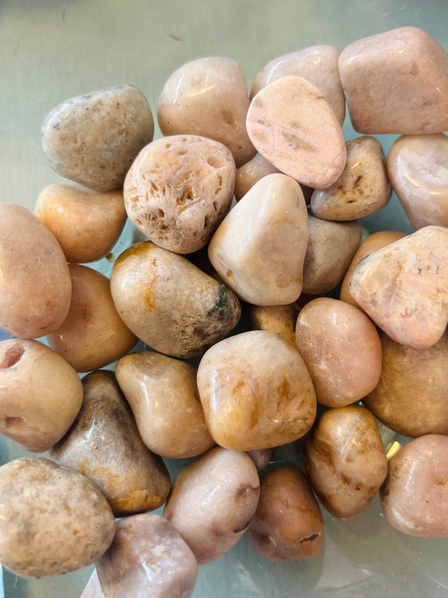 Pink Amethyst Tumbled