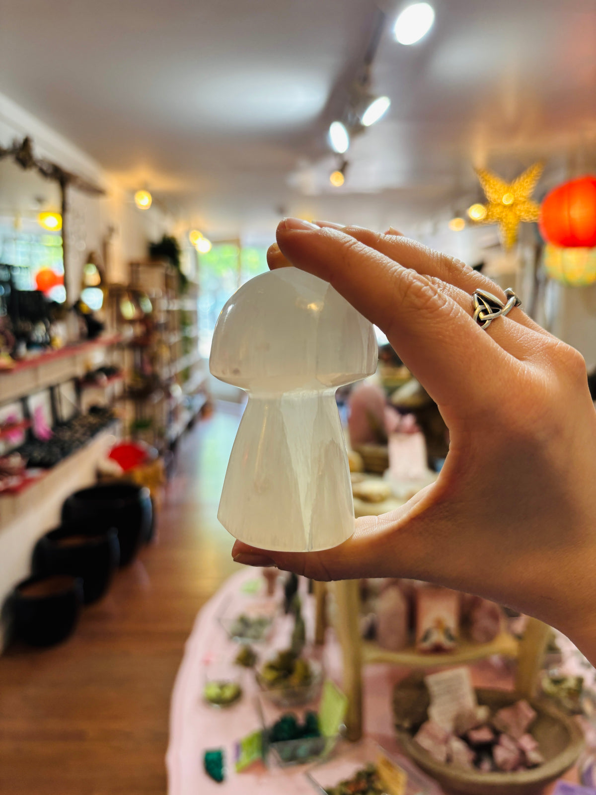 Selenite Mushrooms