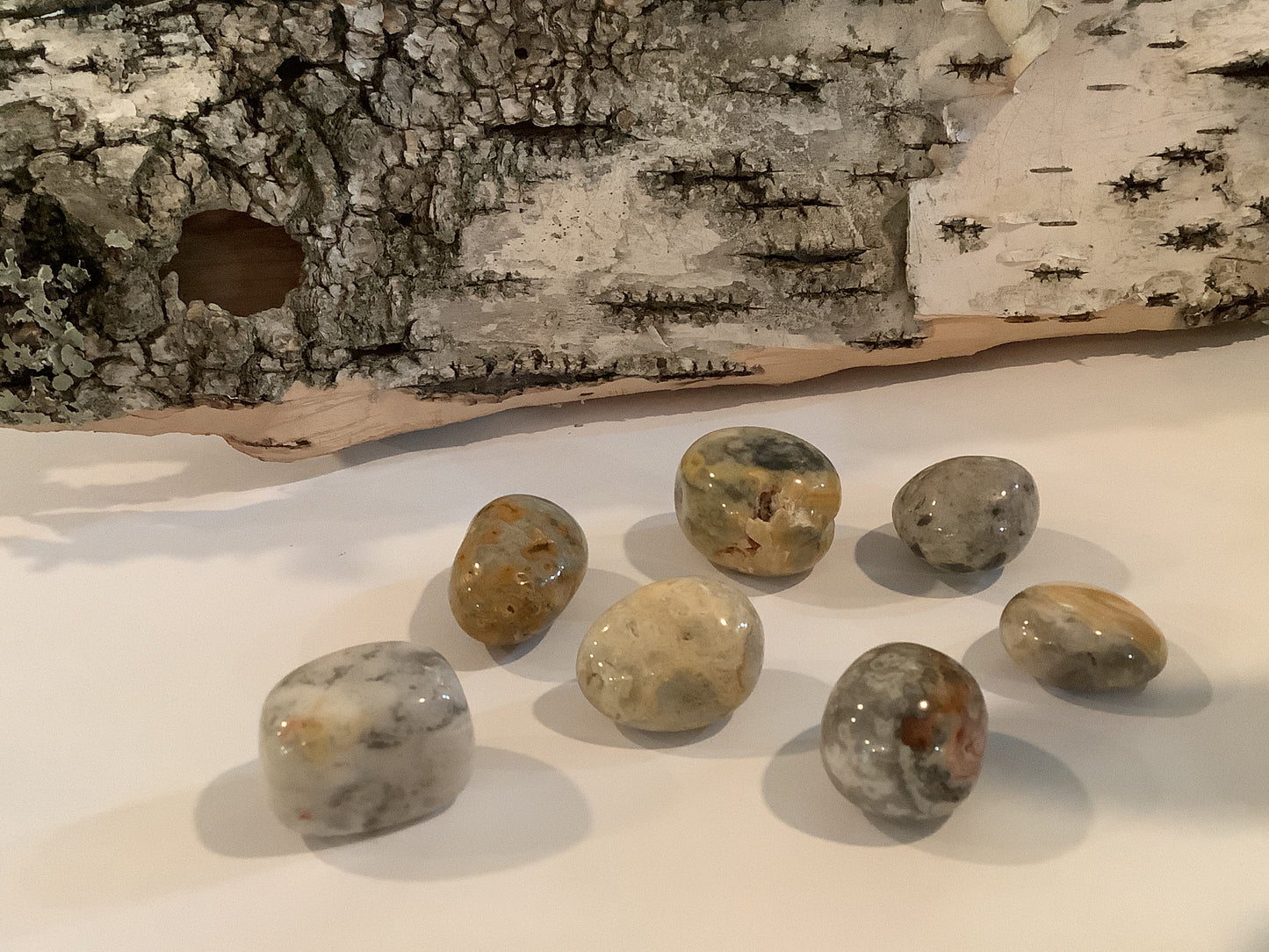 Yellow Crazy Lace Agate