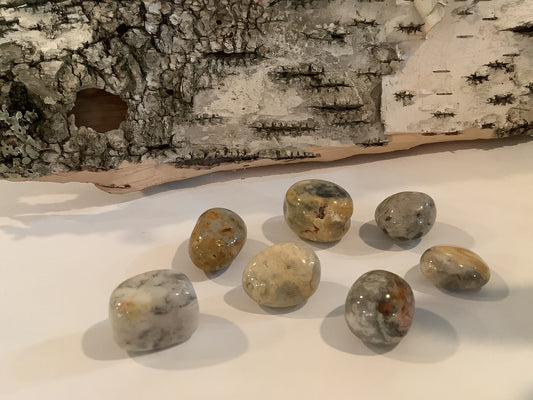 Yellow Crazy Lace Agate