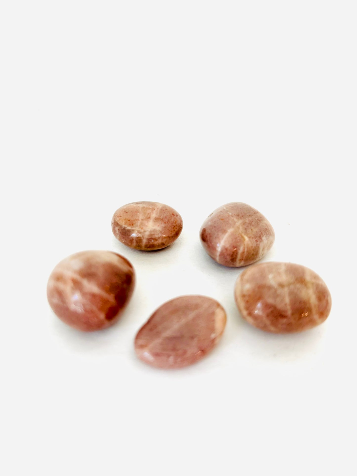 Peach Moonstone Tumbled