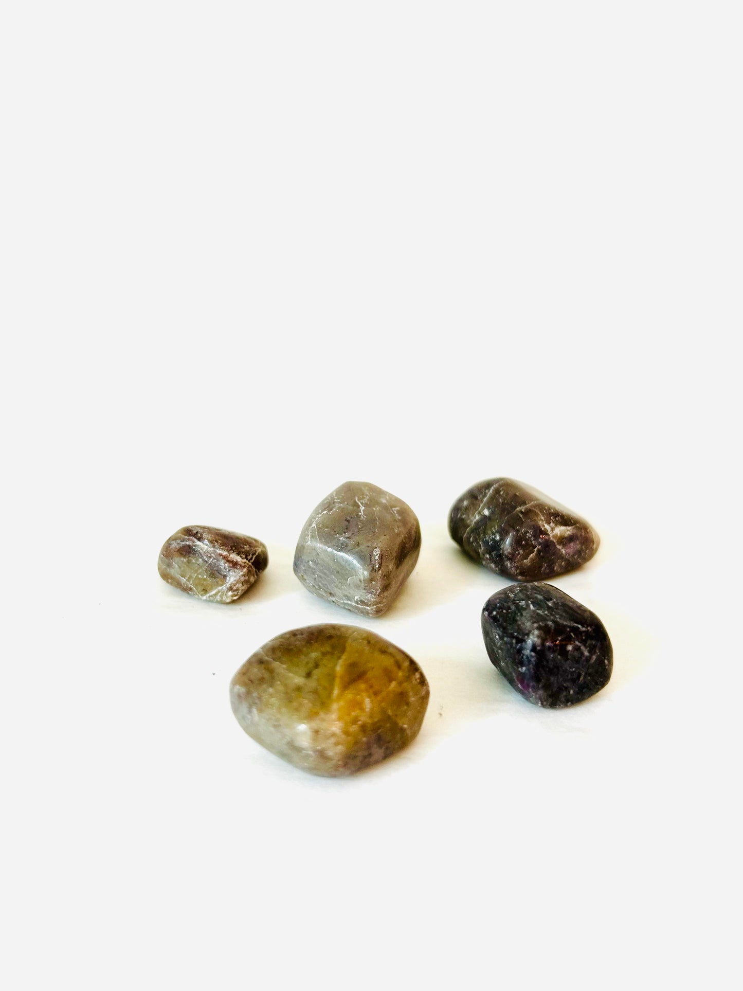 Ruby Feldspar Tumbled