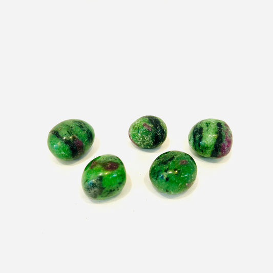 Ruby Zoisite Tumbled