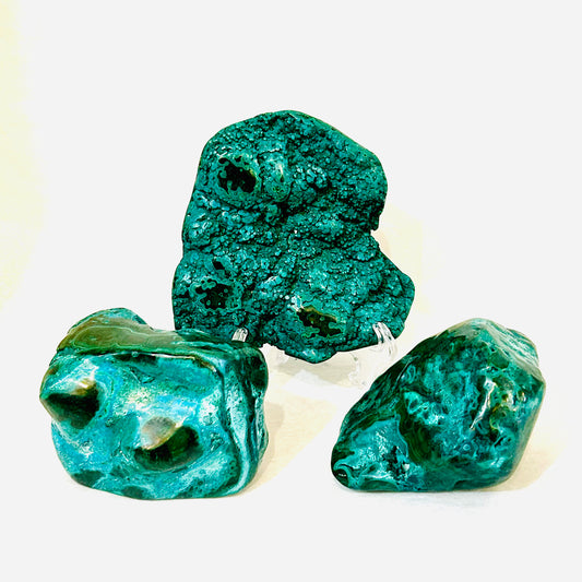 Malachite Chrysocolla Free Forms