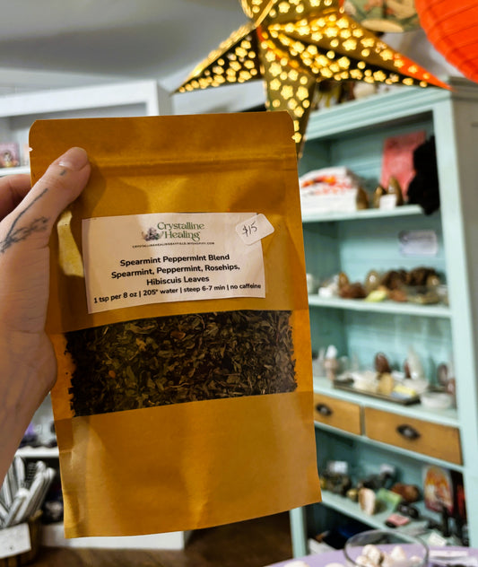 Rosehip~Spearmint~Peppermint Looseleaf Tea Blend (organic)