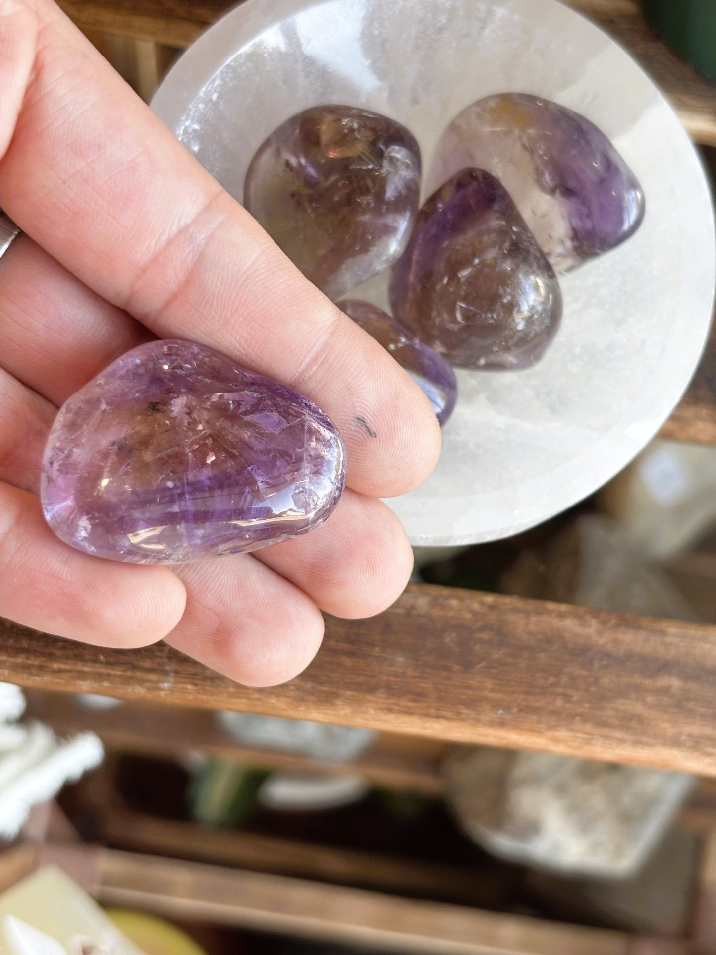 Ametrine Tumbled