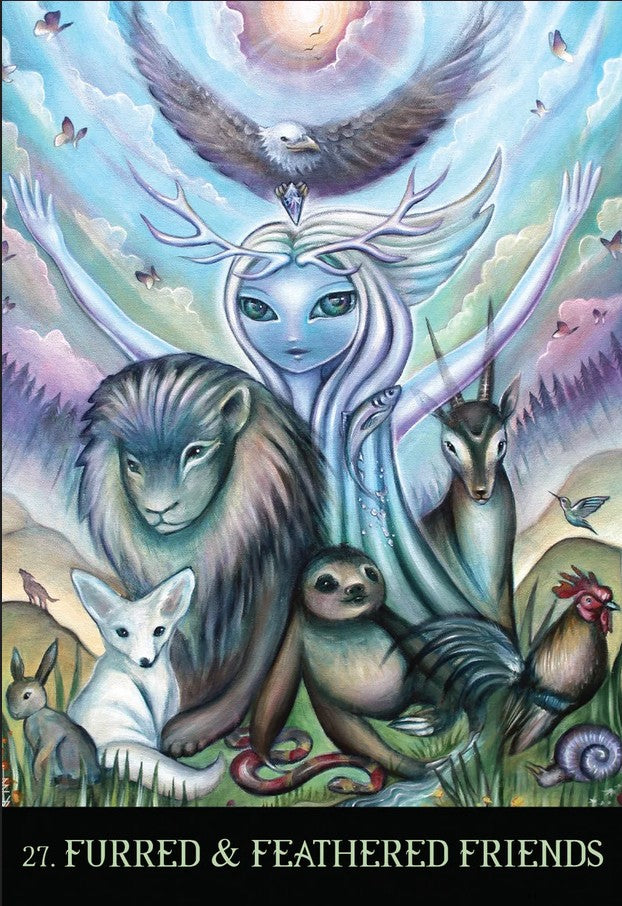 Beyond Lemuria Oracle Deck by Izzy Ivy