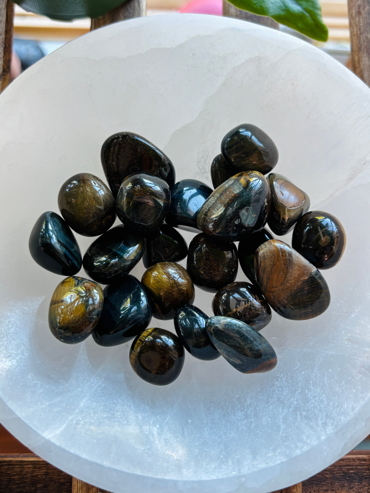 Blue Tiger Eye Tumbled South Africa