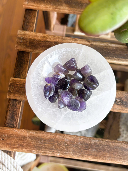 Chevron Amethyst Mini