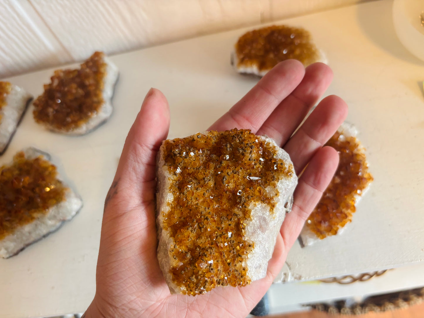 Citrine Clusters ~ Brazil