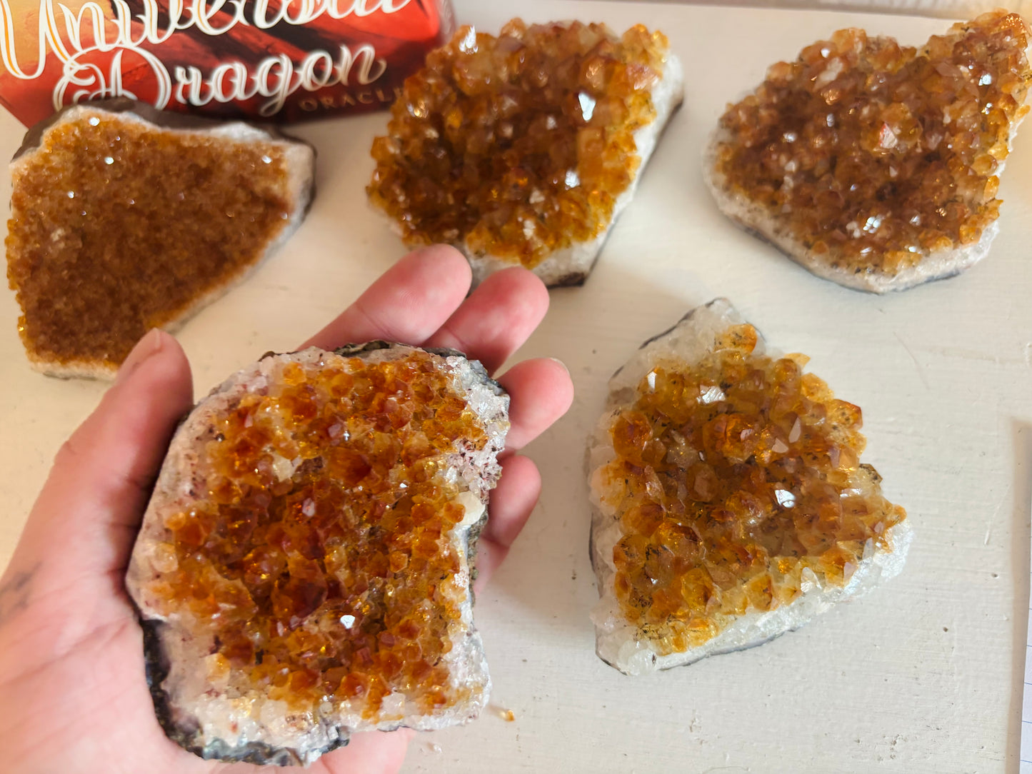 Citrine Clusters ~ Brazil