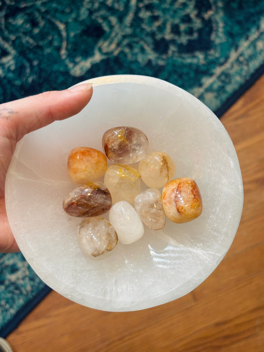 Golden Healer Quartz Tumbled