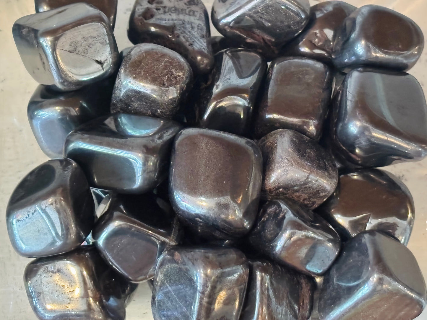 Hematite Tumbled ~ China