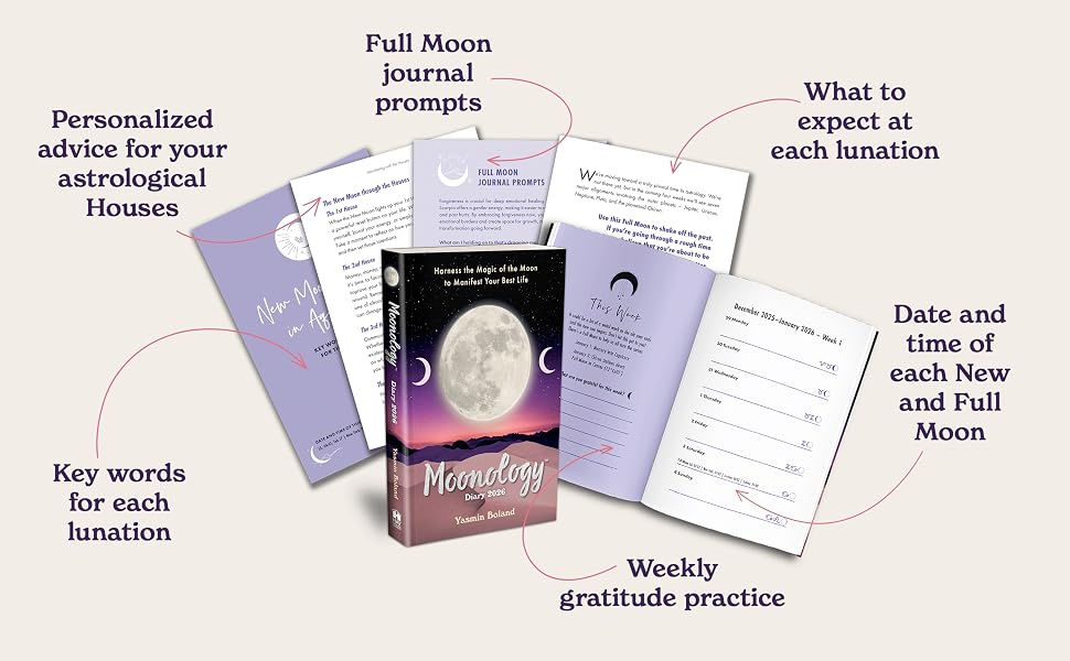 Moonology(tm) Diary 2026: Harness the Magic of the Moon to Manifest Your Best Life