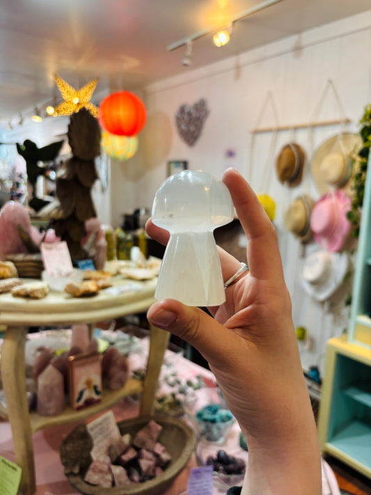 Selenite Mushrooms