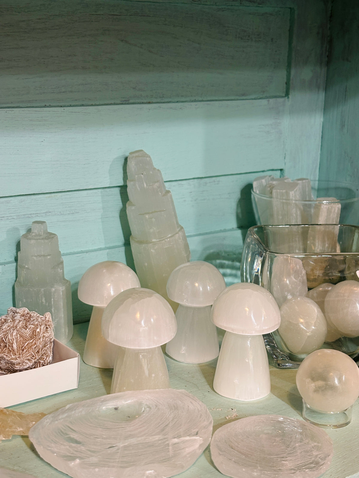 Selenite Mushrooms