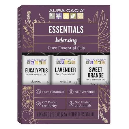 Aura Cacia Essential Oil 3 Pack