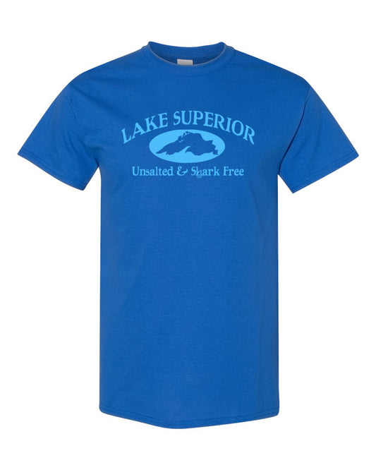 T Shirts Lake Superior Shark Free