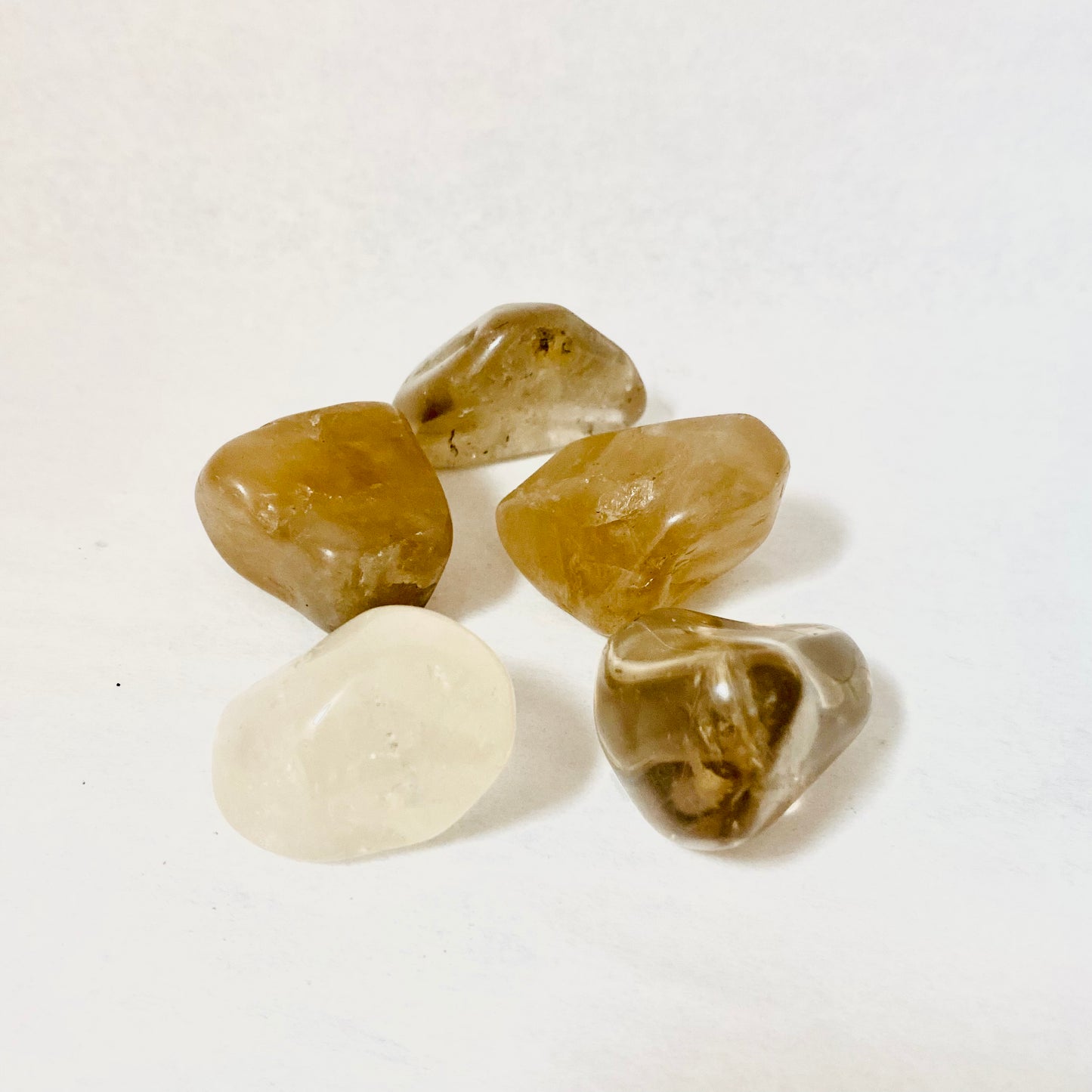 Citrine Natural Tumbled Brazil