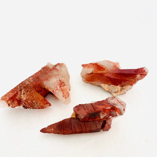 Red Quartz Clusters