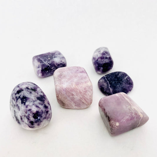 Lepidolite Tumbled