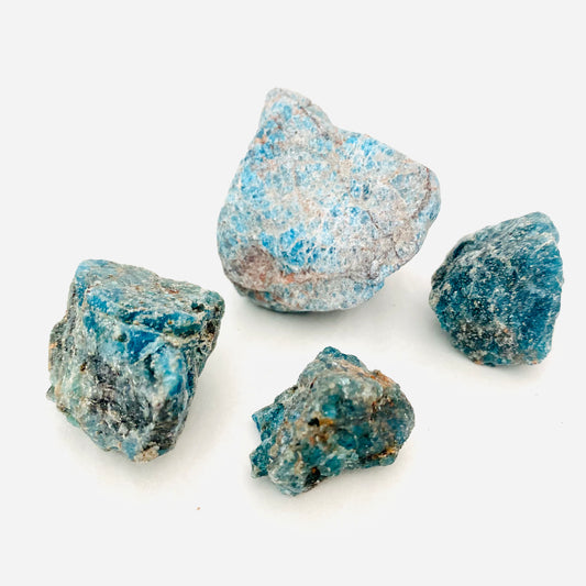 Blue Apatite Rough