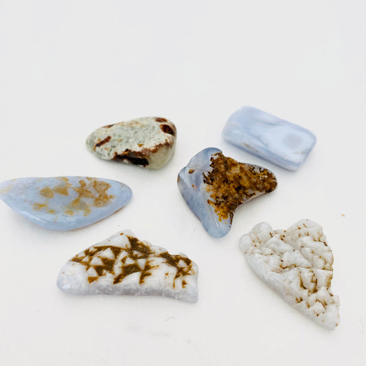 Blue Lace Agate Tumbled