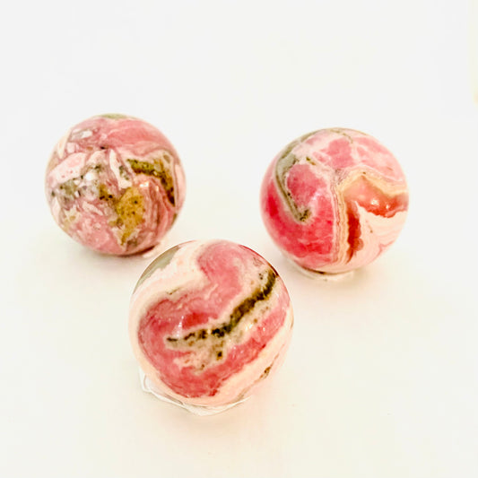 Rhodochrosite Spheres