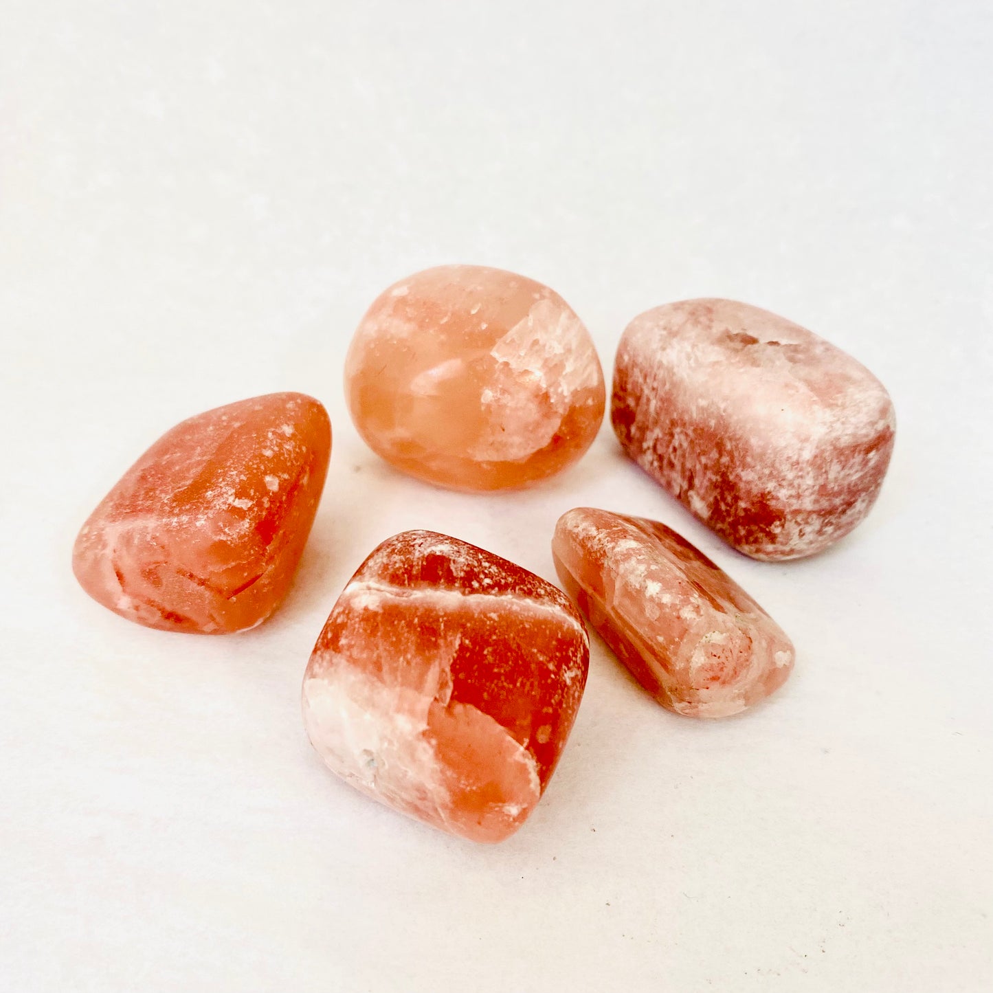 Red Calcite Tumbled