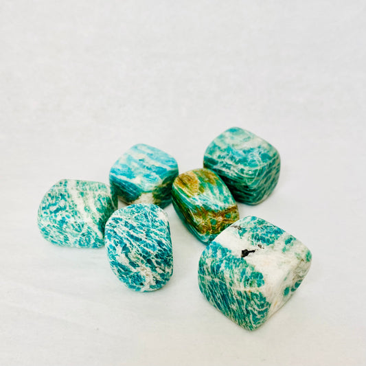 Amazonite Tumbled India Grade AA