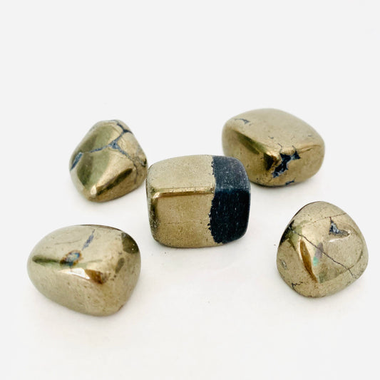 Pyrite Tumbled